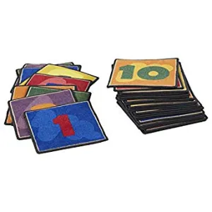 1-2-3 Carpet Squares 30-Piece