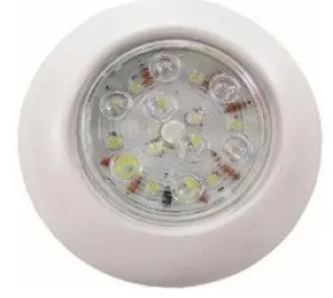 16 LED CABIN LIGHT - WHITE - SURFACE MOUNT