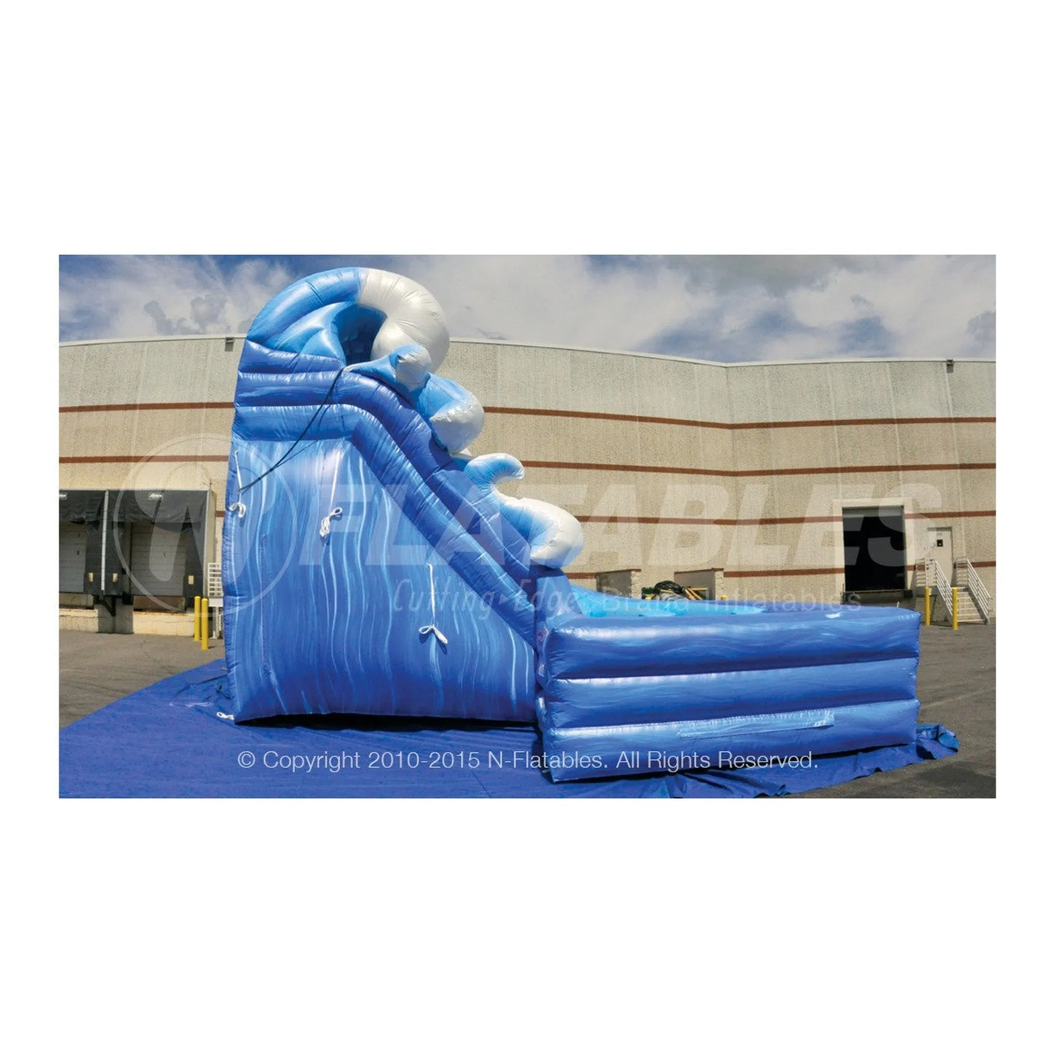 18' SuperSplash Dual Water Slide
