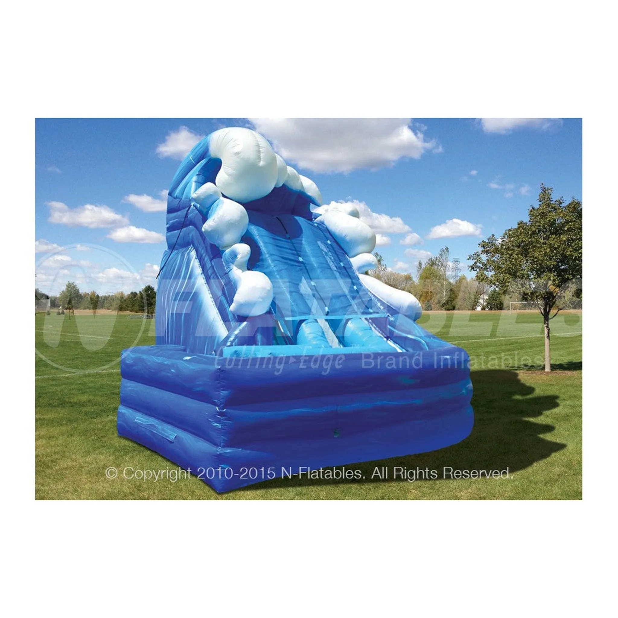 18' SuperSplash Dual Water Slide