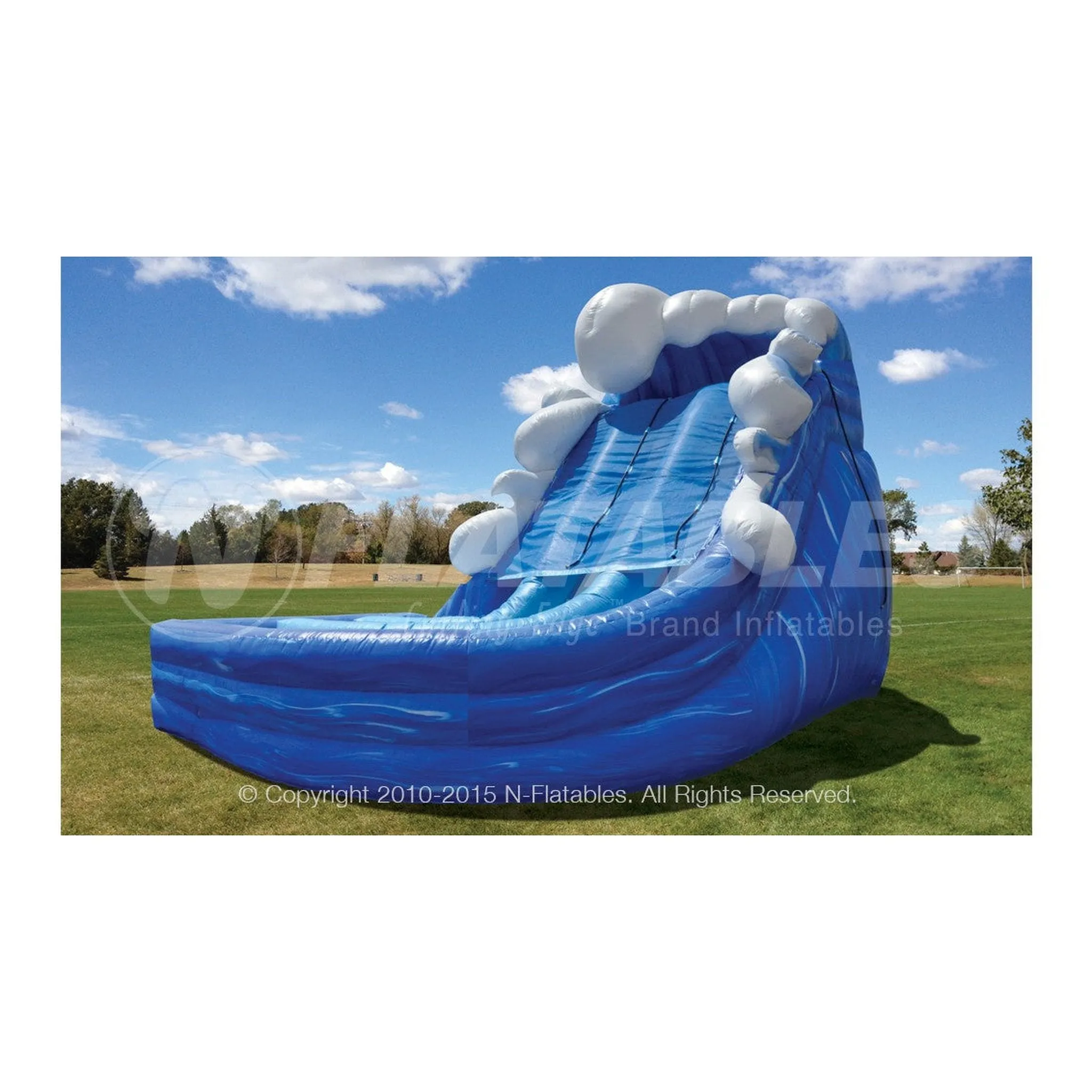 18' SuperSplash Dual Water Slide