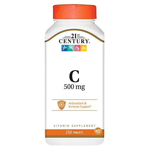21st Century C 500 mg comprimidos, 250 unidades