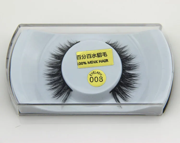 3D mink hair, three-dimensional multi-layer false eyelashes