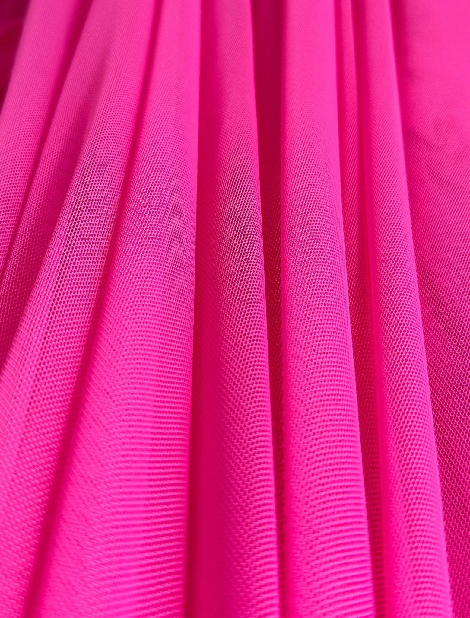 4 Way Stretch Hot Pink Power Mesh Fabric