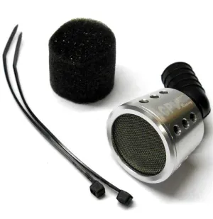 51710S 1/10 Alloy Taper RC Engine Air Filter Silver