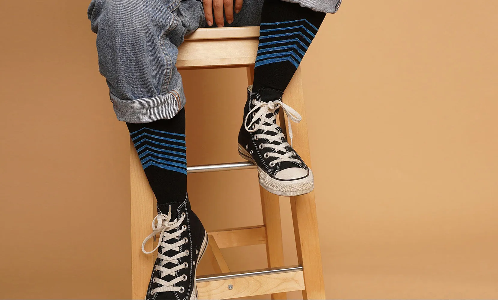 6-Pairs: Copper-Infused Knee-High Compression Socks