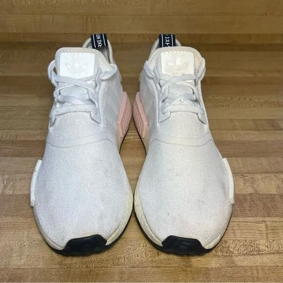 ADIDAS NMD R1  'VAPOUR PINK' Mens Size 10 Cloud White Running Shoes EE5109