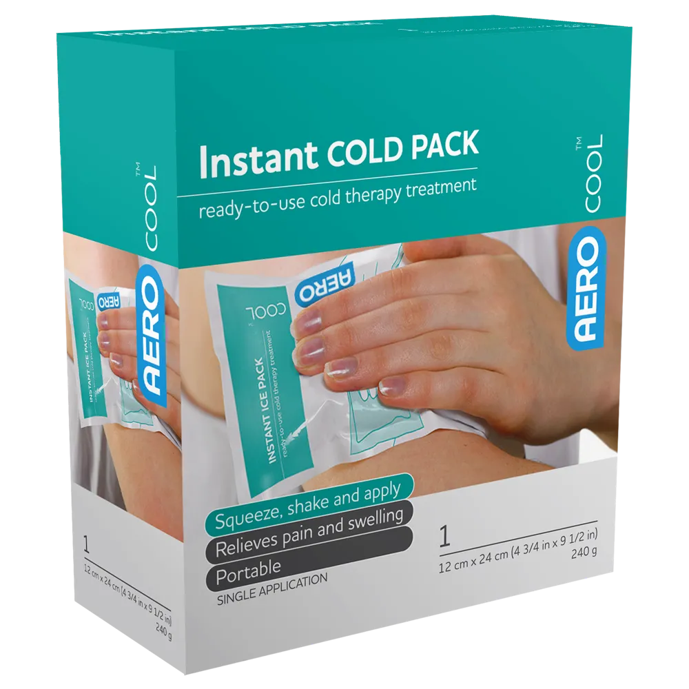 Aerocool instant cold application bag