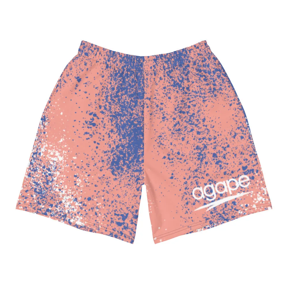 Agape Retro Men's Athletic Long Shorts