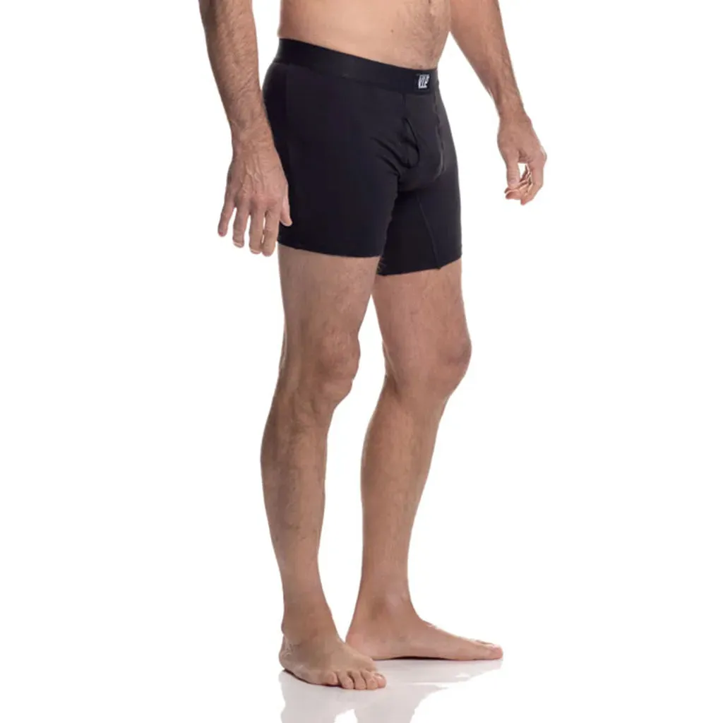 All American Clothing Co. - Men's VIP Boxer Brief Underwear with Fly Opening - 3-PACK