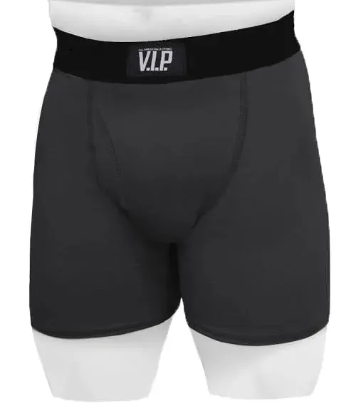All American Clothing Co. - Men's VIP Boxer Brief Underwear with Fly Opening - 3-PACK