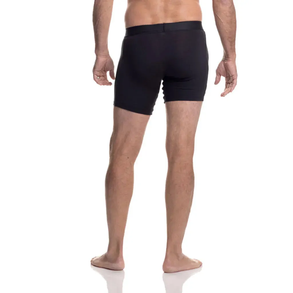 All American Clothing Co. - Men's VIP Boxer Brief Underwear with Fly Opening - 3-PACK