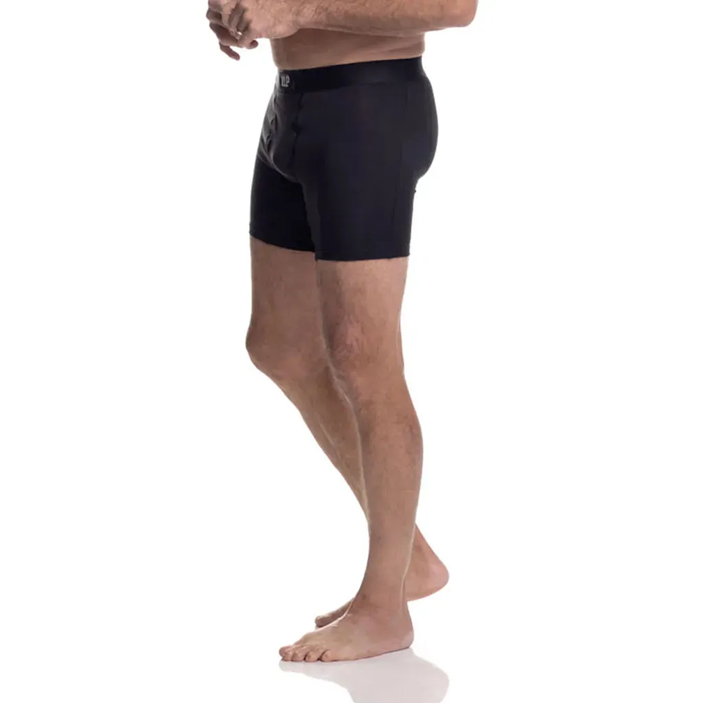 All American Clothing Co. - Men's VIP Boxer Brief Underwear with Fly Opening - 3-PACK