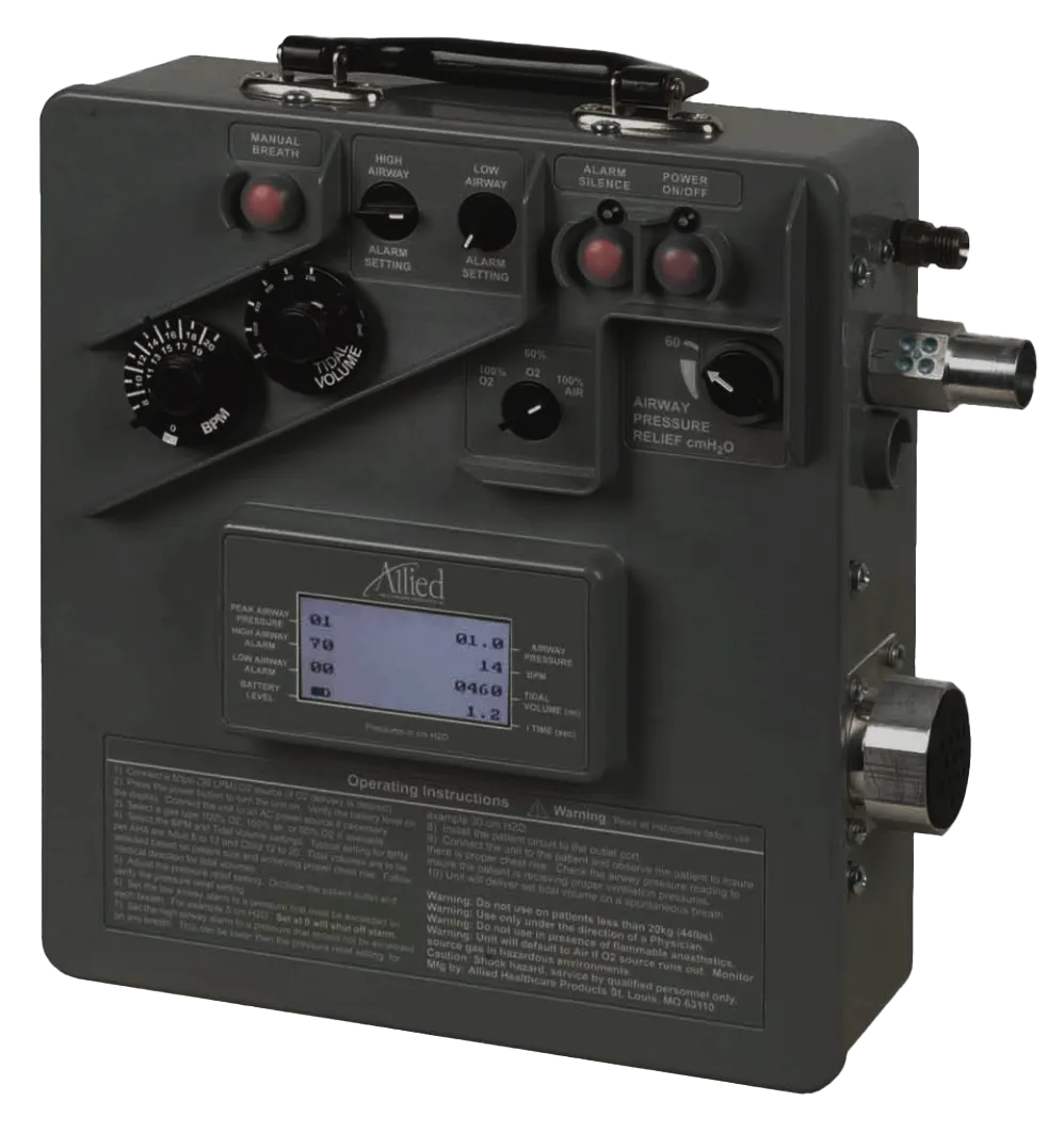 Allied MCV100-B Portable Ventilator