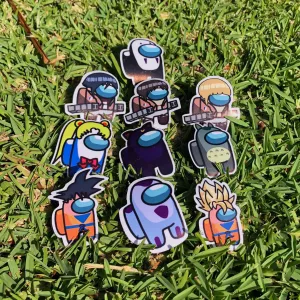 Among Us x Anime Stickers