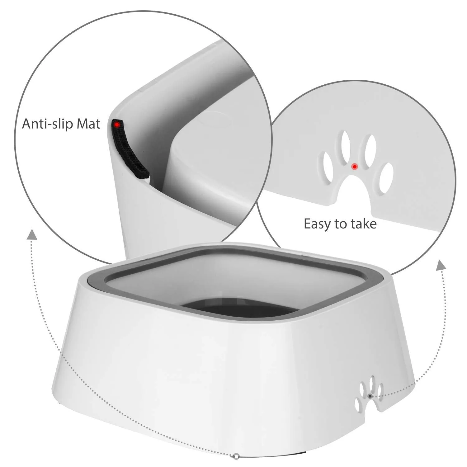 Anti-Spill Smart Water Bowl