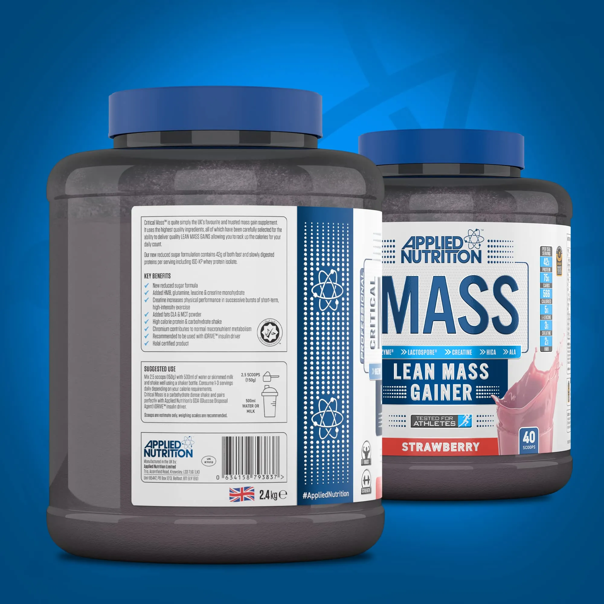Applied Nutrition Critical Mass 2.4kg