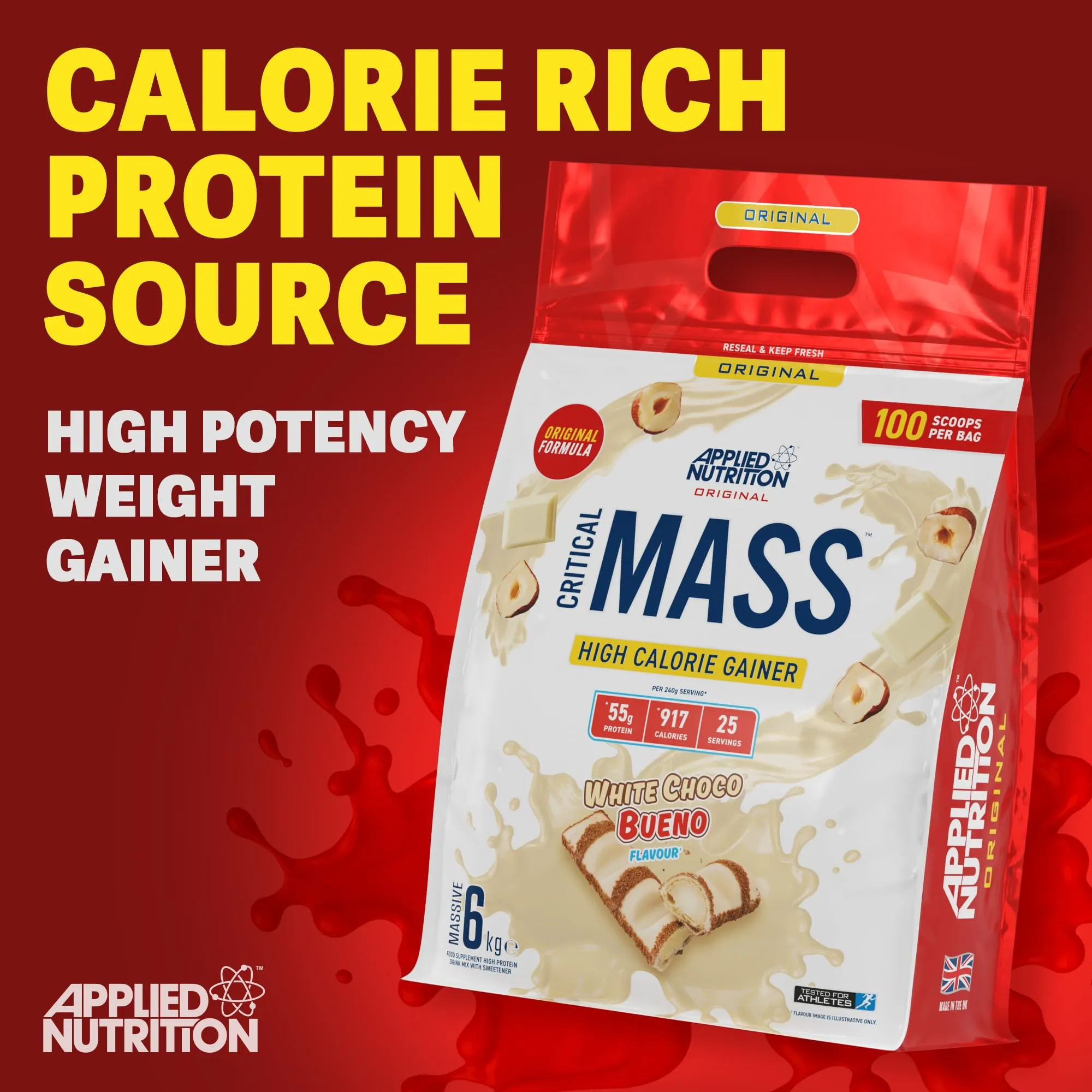 Applied Nutrition Critical Mass ORIGINAL - 6kg