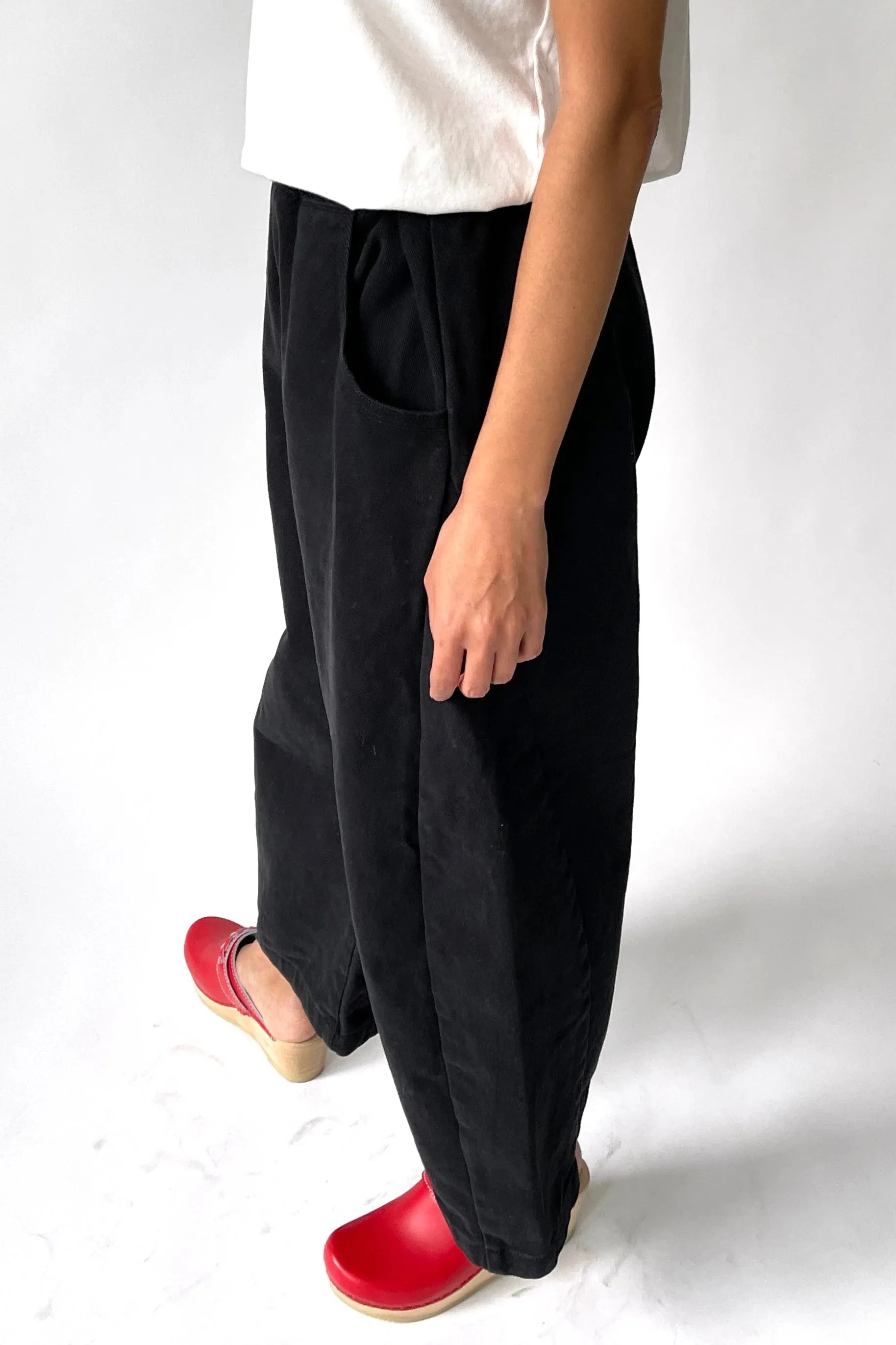 ARC PANTS - BLACK CANVAS