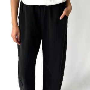 ARC PANTS - BLACK CANVAS