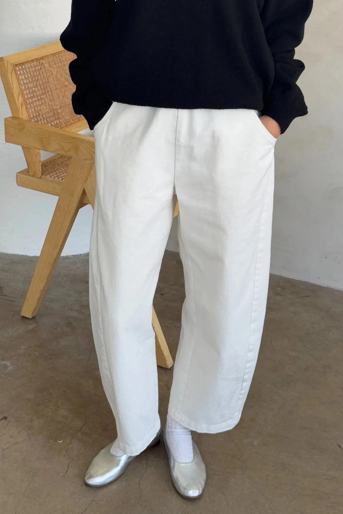 ARC PANTS - WHITE