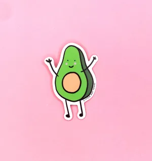 Avocado vinyl sticker