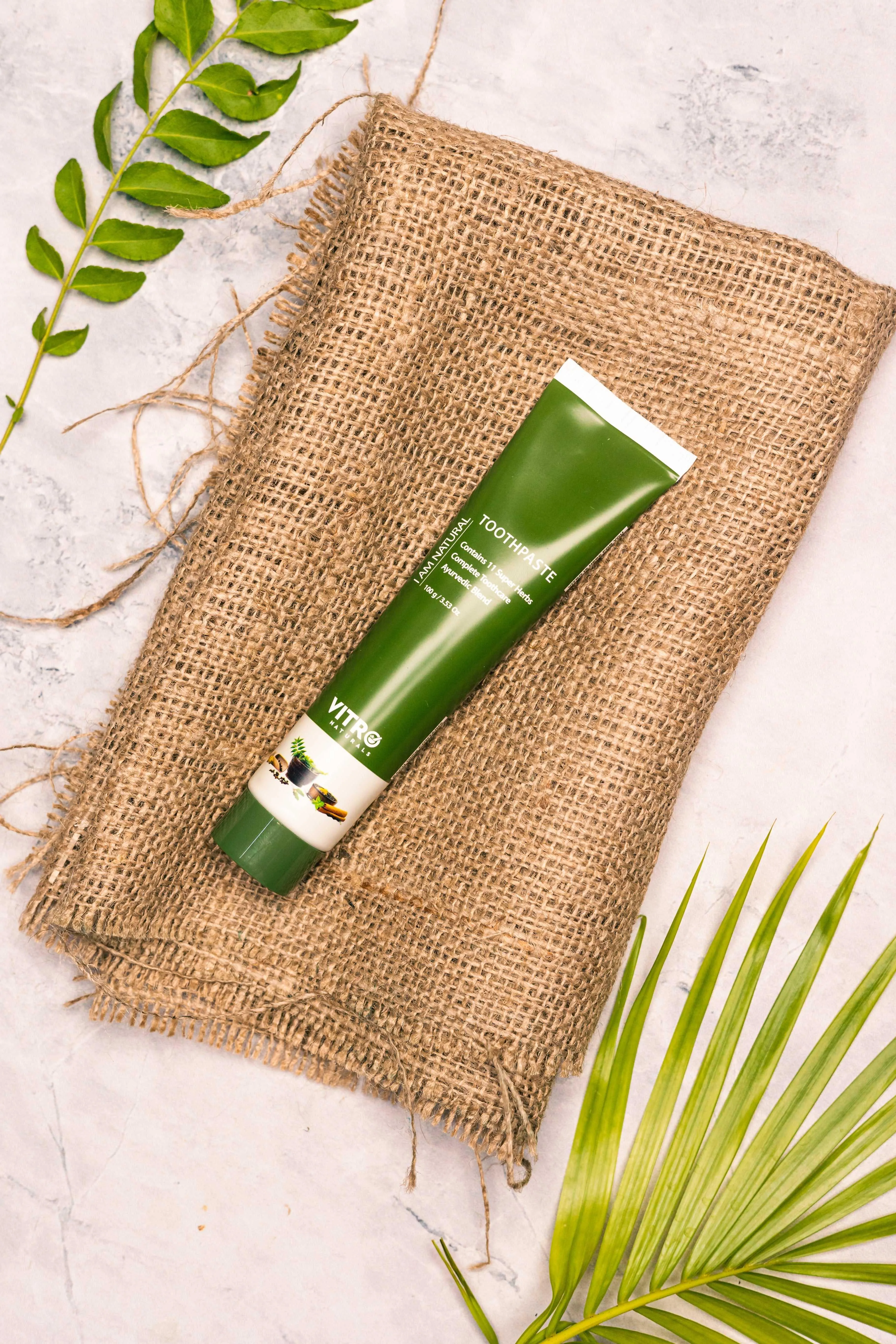 Ayurvedic Toothpaste Sls And Fluoride Free For Strong Teeth And Healthy Gums