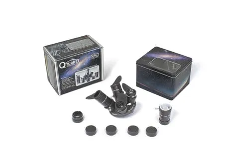 Baader Q-Turret Eyepiece Set (eyepiece revolver, 4x Classic Ortho, 1x Q-Barlow 2.25x) - 2957000