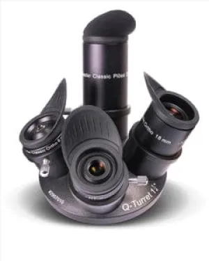 Baader Q-Turret Eyepiece Set (eyepiece revolver, 4x Classic Ortho, 1x Q-Barlow 2.25x) - 2957000