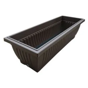 BABA BI-508 Zen Brown Planter Box (68.5cmL x 24.5cmW x 18.7cmH)