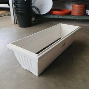 BABA No.508 Planter Box (Zen White) (68.5cmL x 24.5cmW x 18.7cmH)