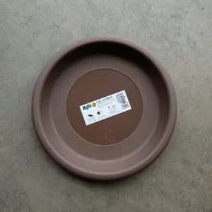 BABA No.912 Saucer (Zen Brown) (20cm¯ x 2.6cmH)
