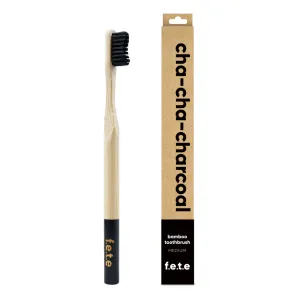 Bamboo Toothbrush Cha Cha Charcoal