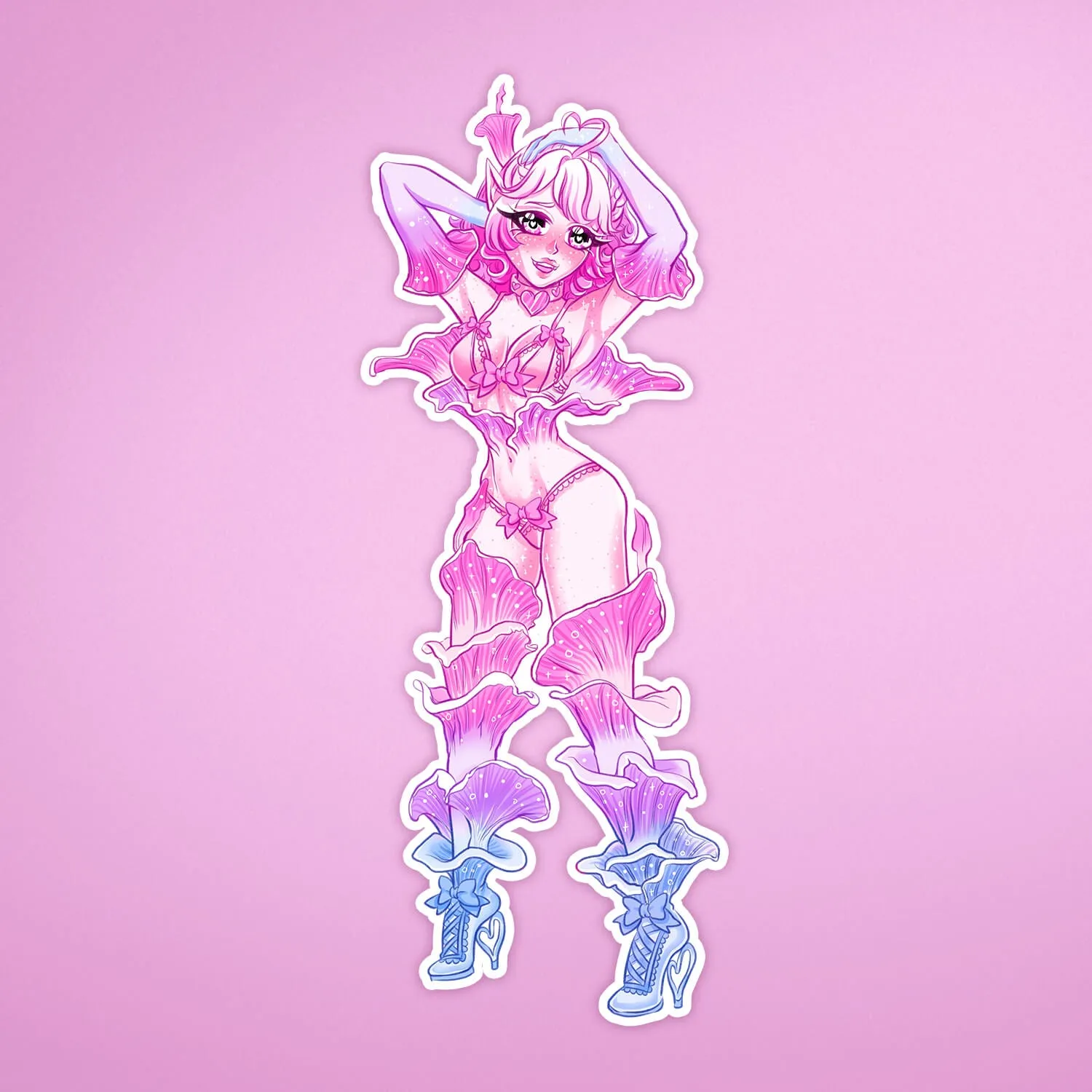 Barbie Pagoda Mushroom 🍄⁠🎀 Sticker