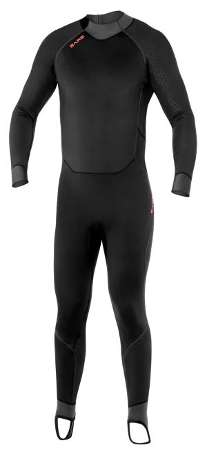 BARE MEN'S EXOWEAR FULL SUIT BACK ZIPPER