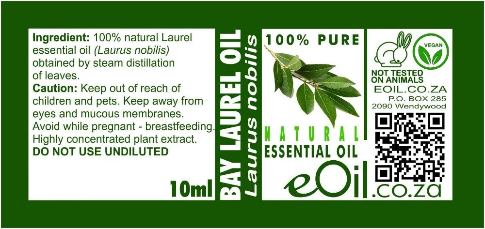 Bay laurel leaf Essential Oil Organic