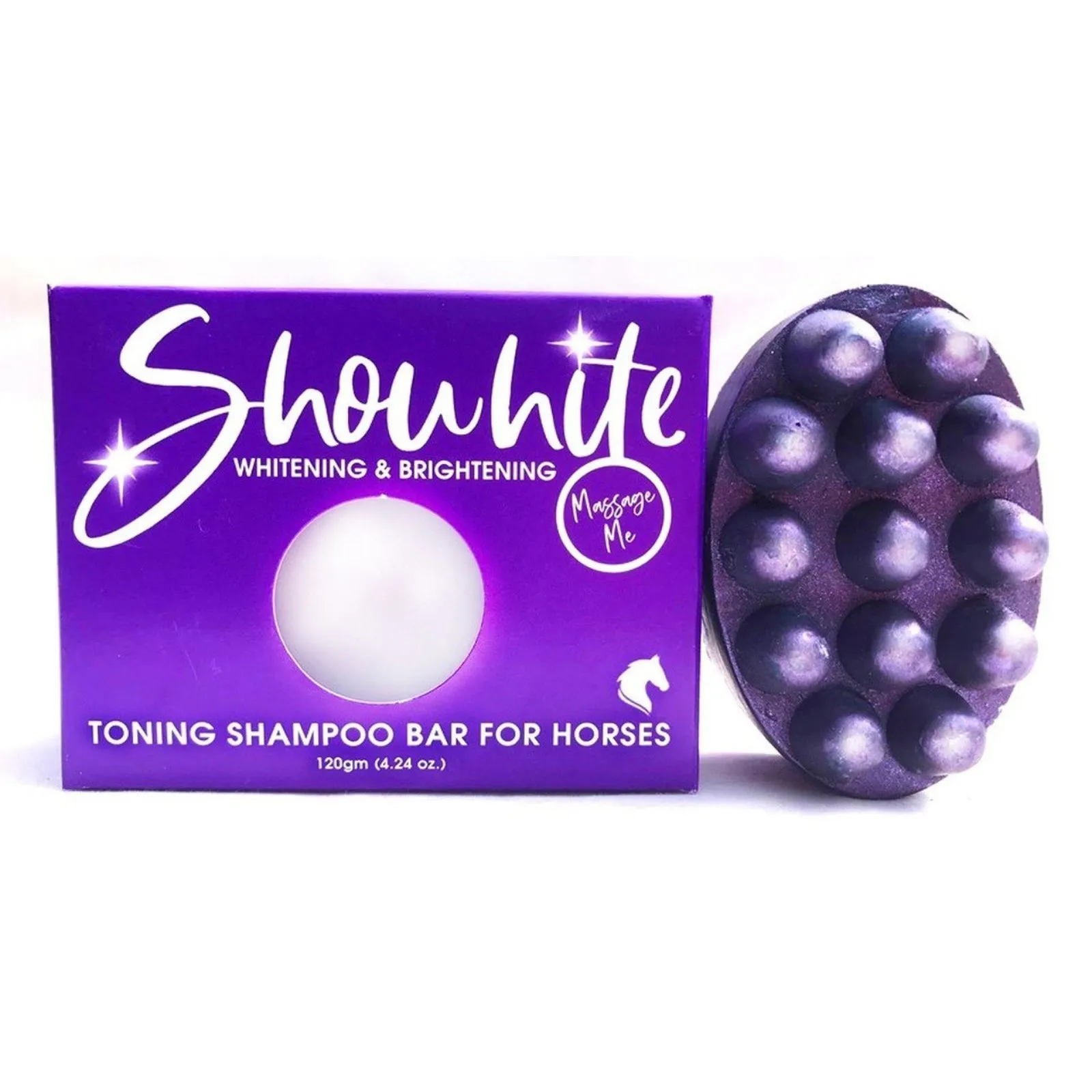 Bee Kind Showhite Shampoo Toning Bar for Horses