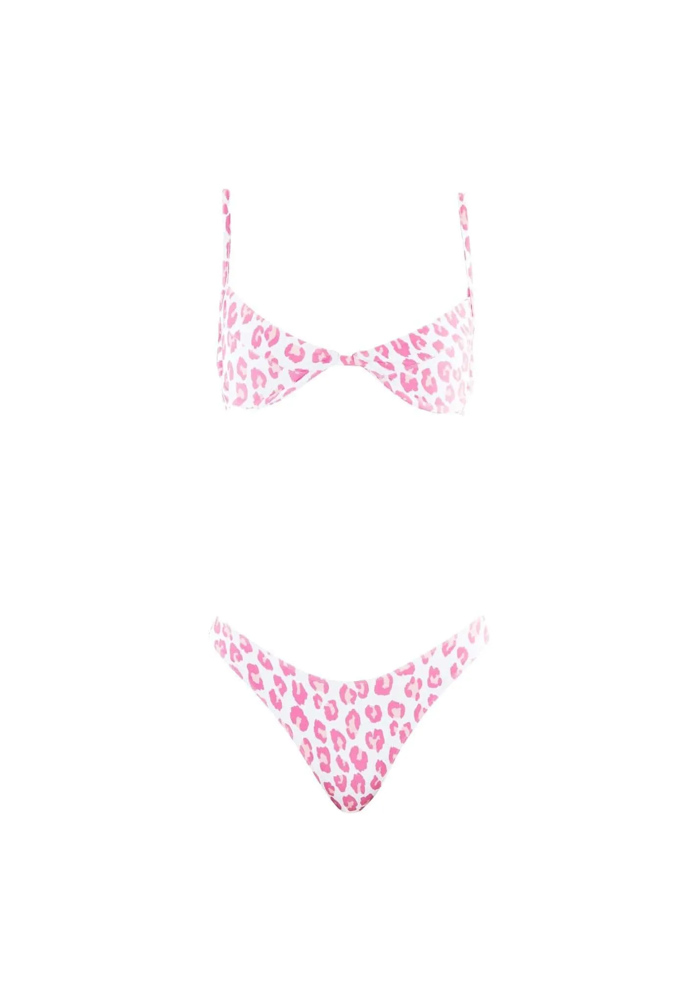 BELLA bra - pink leopard