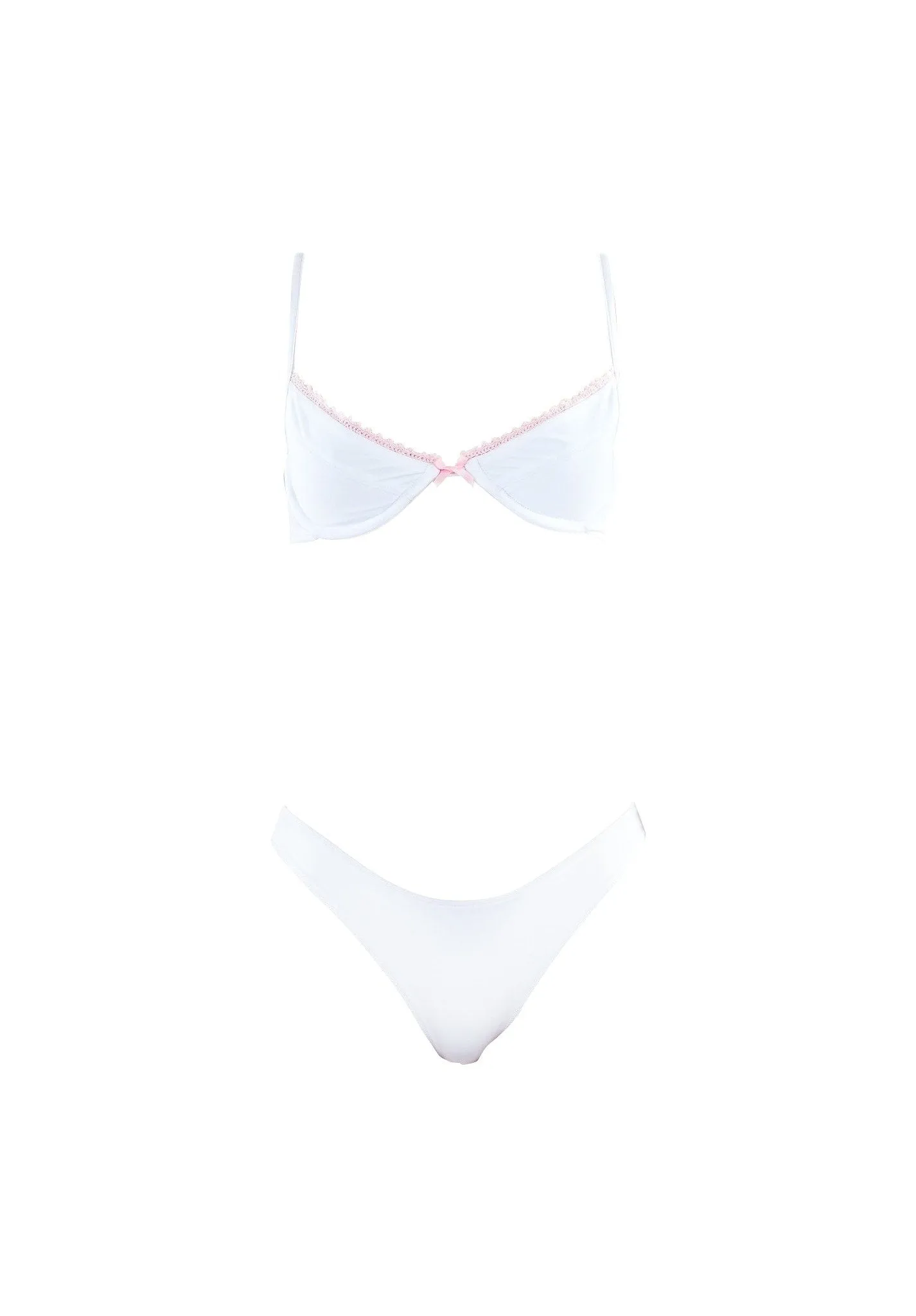 BELLA bra - pure white