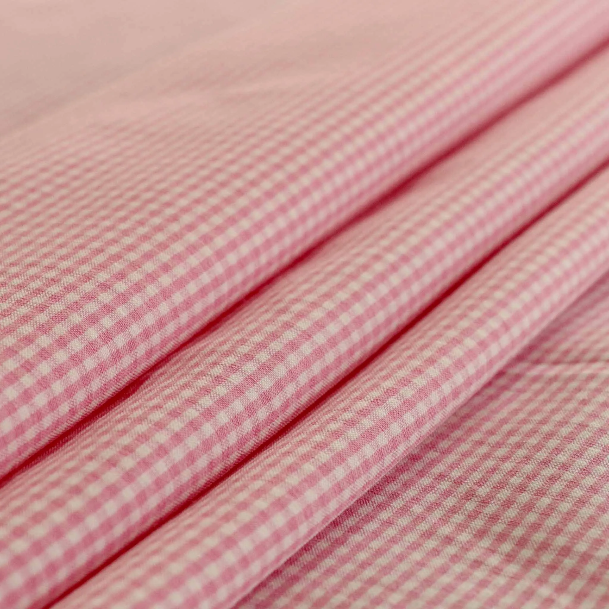 Bengaline Suiting Fabric - Pink