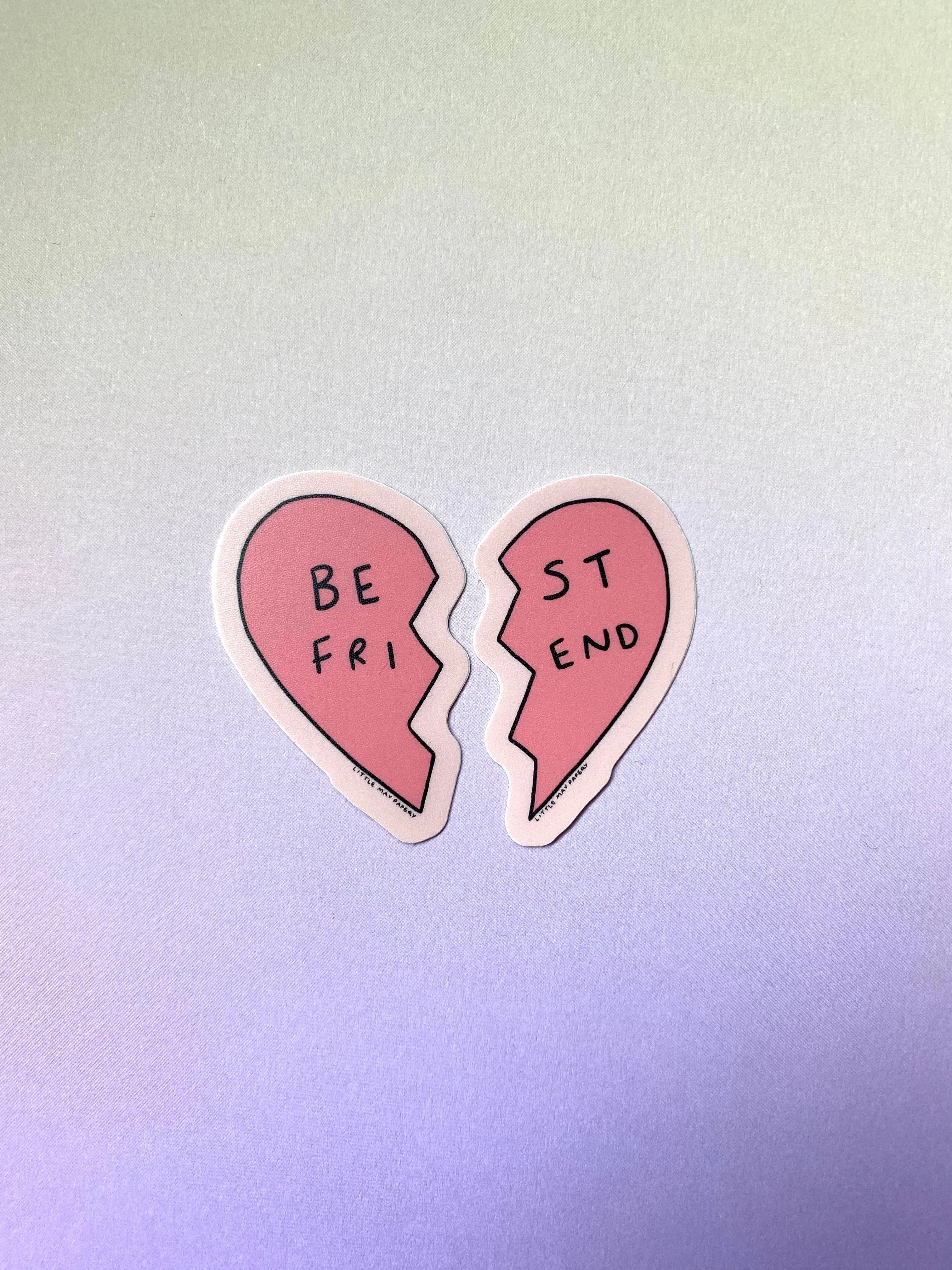 Bestie Vinyl Stickers