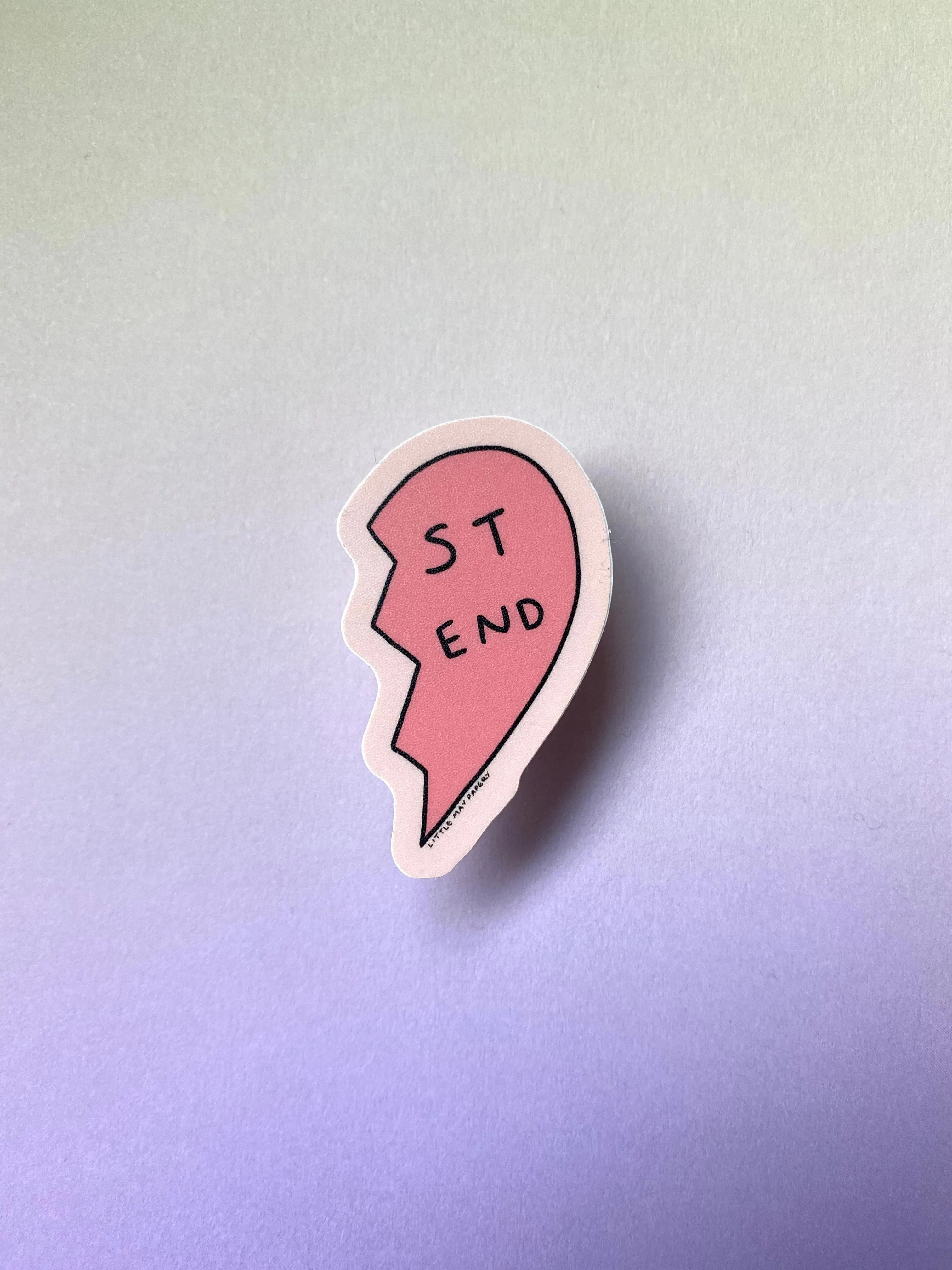 Bestie Vinyl Stickers