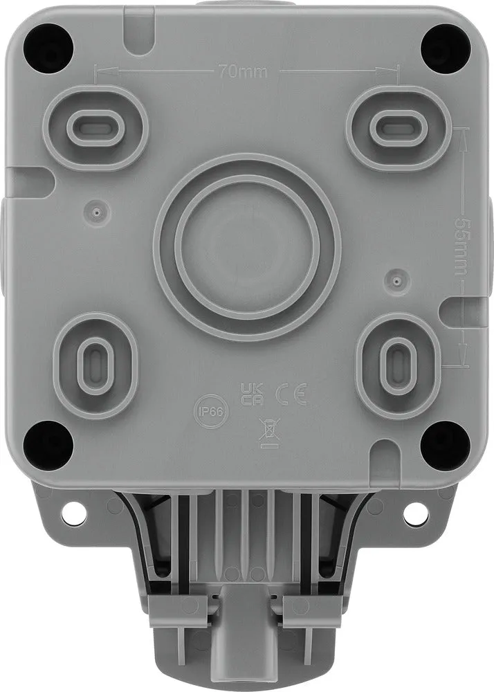 BG WP21-02 Weatherproof Nexus Storm 13A 1G Switched Socket