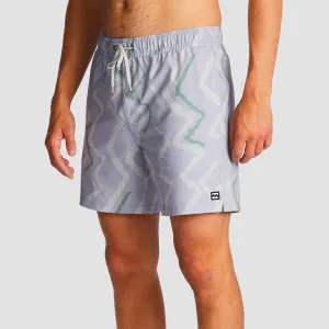 Billabong Sundays Layback 17" Boardshorts Lilac