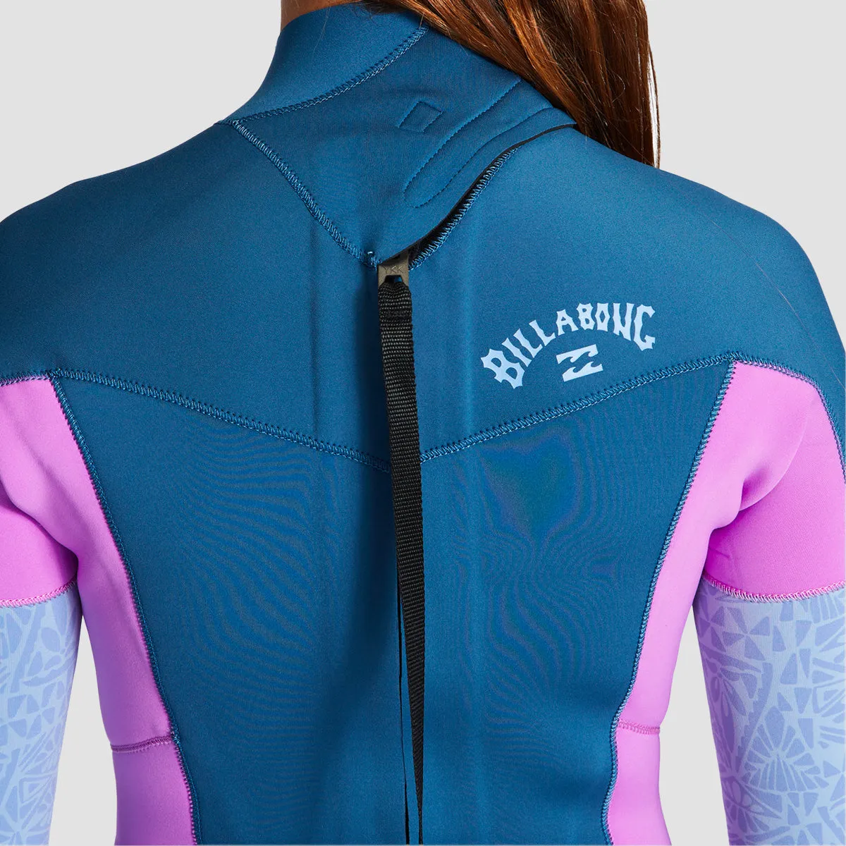 Billabong Synergy 3/2mm Back Zip Wetsuit Deep Sea - Womens