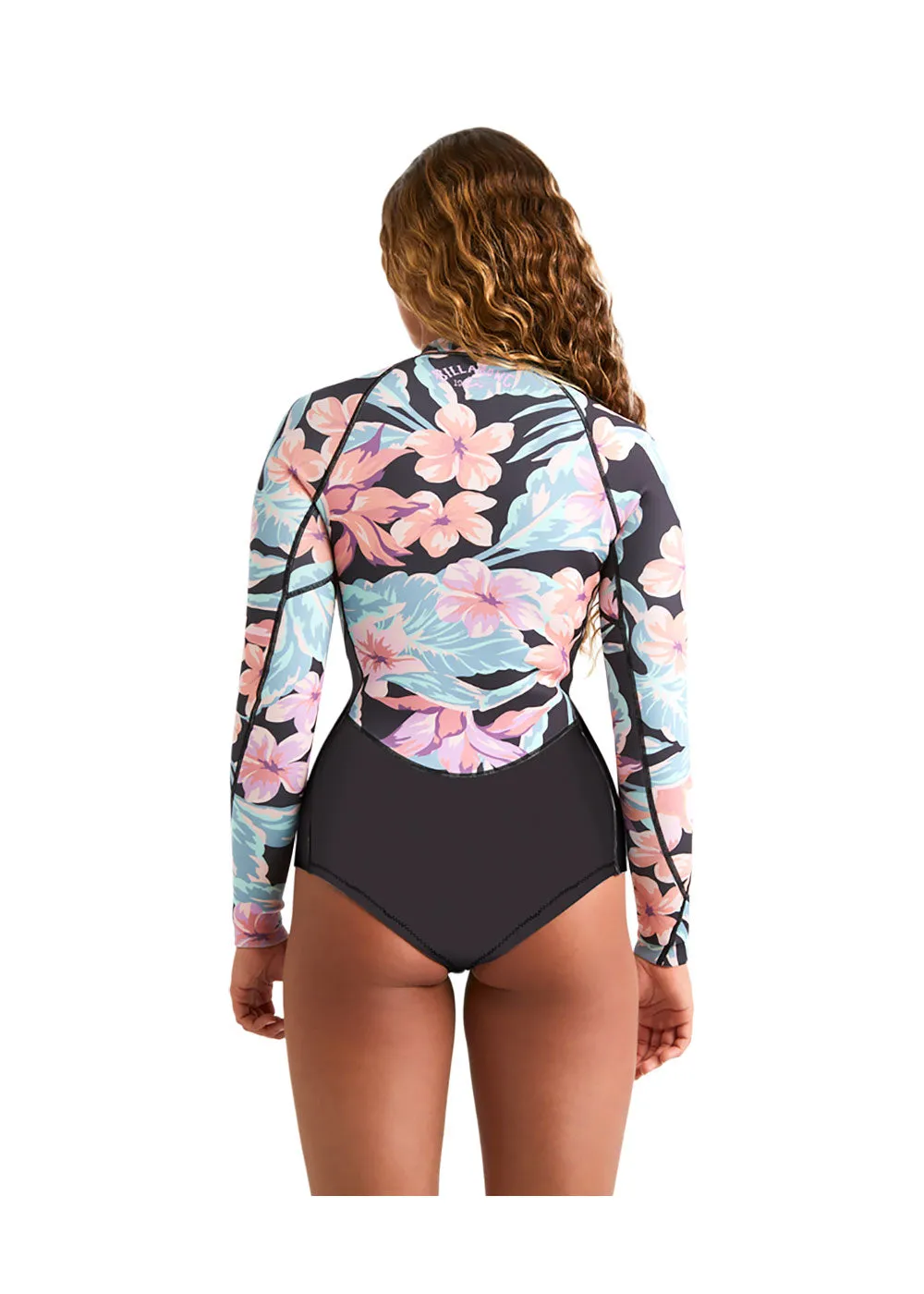 Billabong Womens Salty Dayz 2mm FZ FL LS Spring Suit