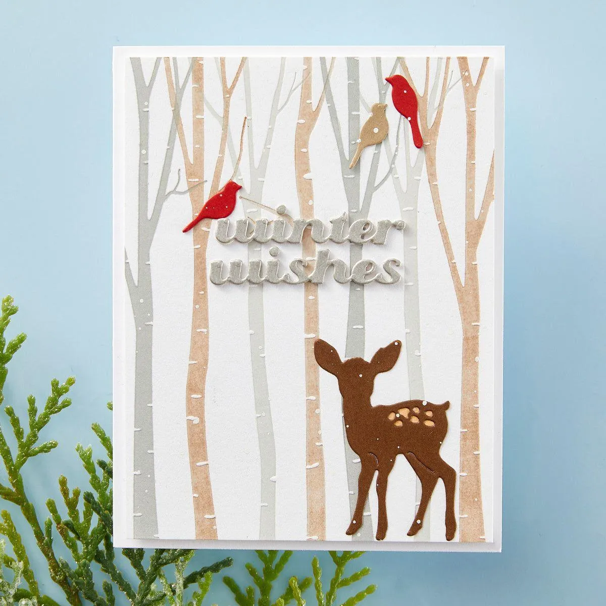Birch Trees & Friends BetterPress BPR-015 Spellbinders