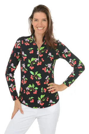 Black Cherry UPF50  Sun Shirt