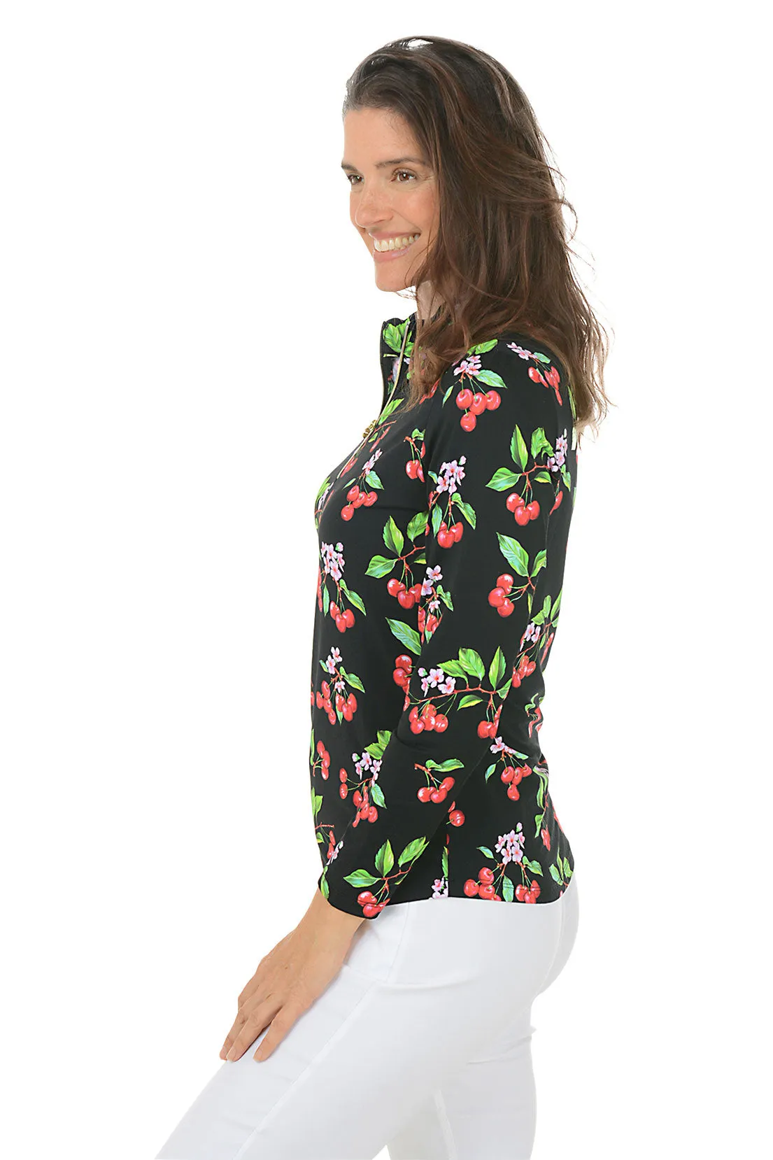Black Cherry UPF50  Sun Shirt