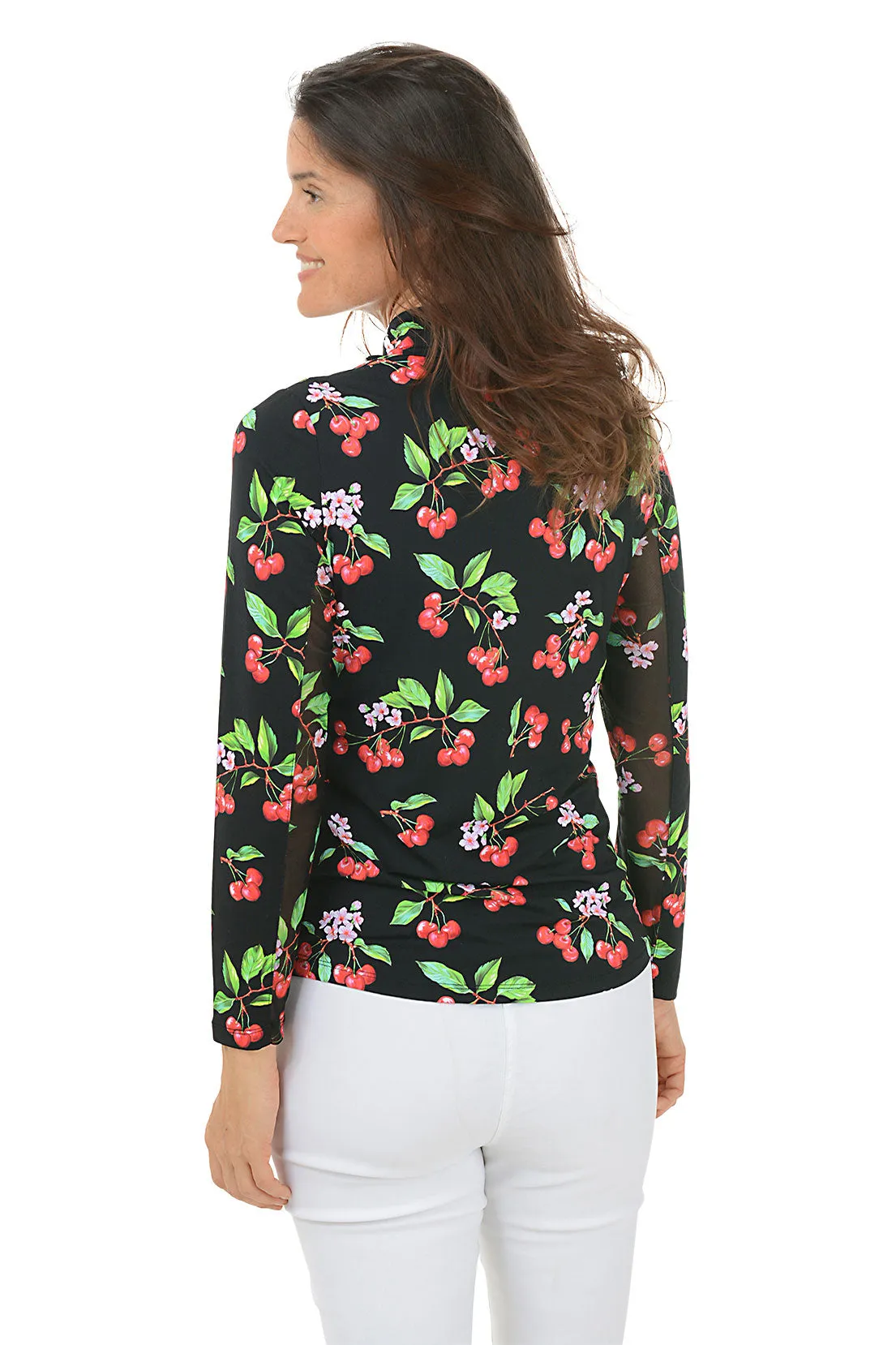 Black Cherry UPF50  Sun Shirt